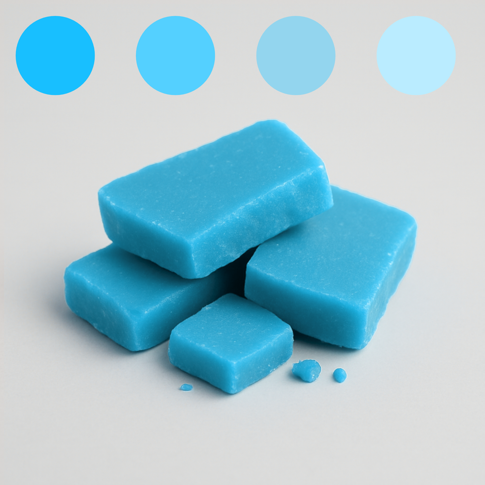 צבע לשעווה מרוכז - תכלת