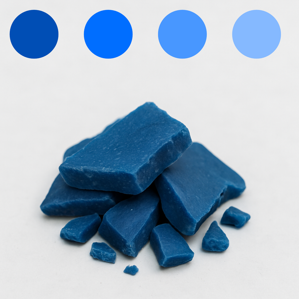 צבע לשעווה מרוכז - כחול