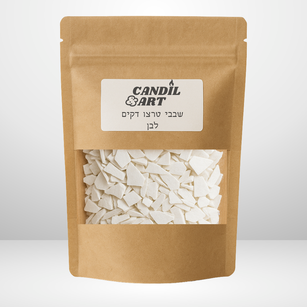 שבבי טרצו דקים- לבן