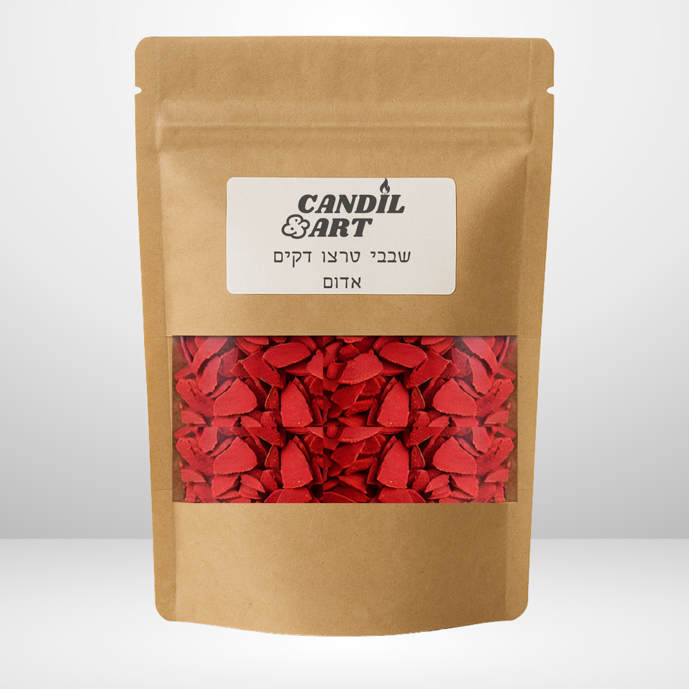 שבבי טרצו דקים- אדום