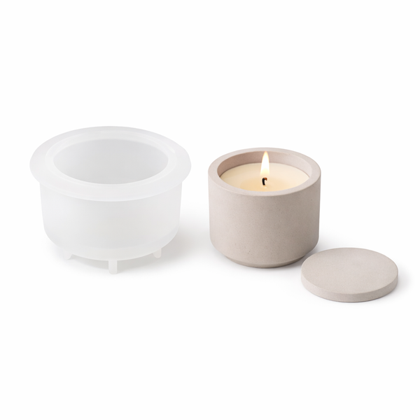 זוג תבניות סיליקון -כלי עם מכסה